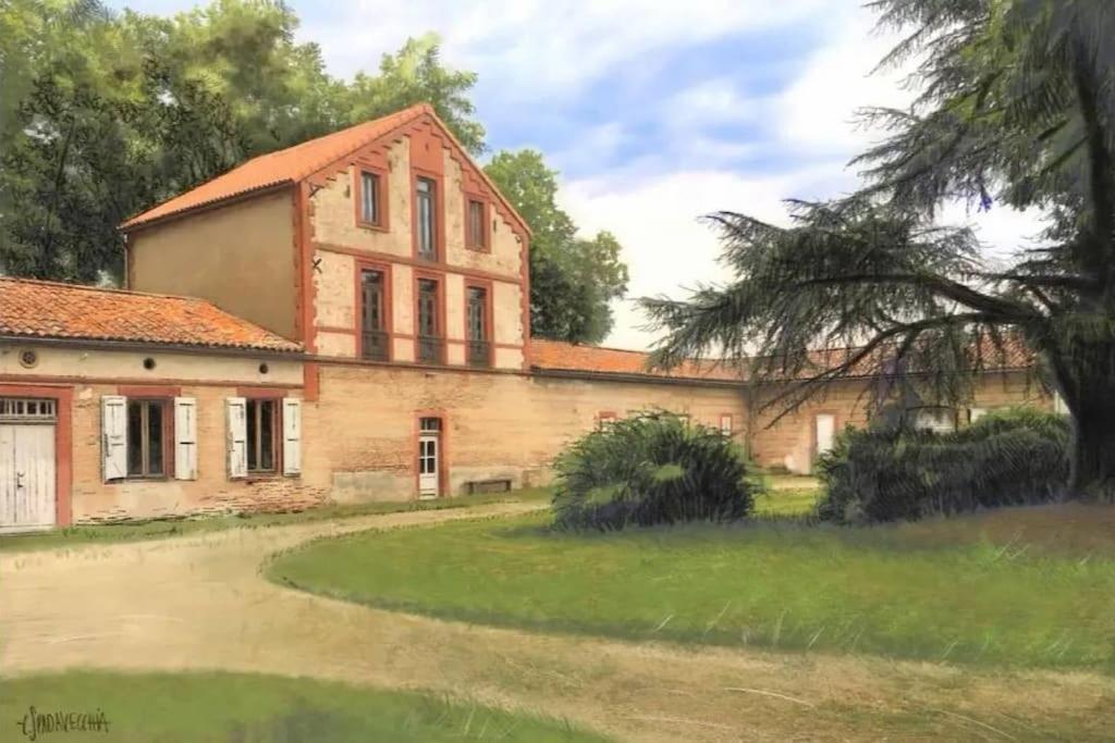 Gite Au Coeur Du Chateau Flotis Castelnau-dʼEstrétefonds Exterior foto